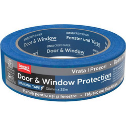 Beorol Χαρτοταινία Μπλε U.V. 30mm x 33m 1τμχ DK3033