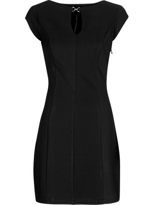 Guess Dorotea Mini Βραδινό Φόρεμα Μαύρο W5RK02KCMU2-JBLK