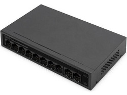 Digitus DN-95354 Unmanaged L2 Switch με 10 Θύρες Ethernet 100Mbps