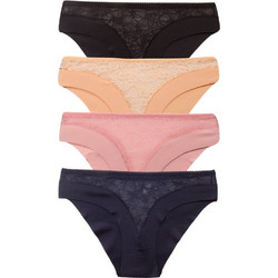 Cottonhill Γυναικεία Slip Χωρίς Ραφές με Δαντέλα Multipack W21CH4257