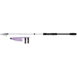 WFT XK Bone Tele Spin Καλάμι Ψαρέματος για Casting Carbon Τηλεσκοπικό 2.4m 5-30gr