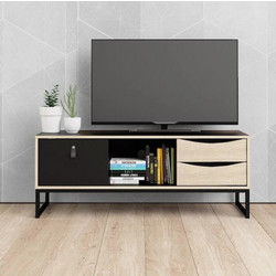 InsideHome Έπιπλο Τηλεόρασης Ξύλινο Δρυς Μ117.2xΠ40xΥ45cm Stubbe 015.TV06