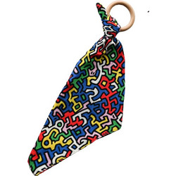 Keith Haring Brazil Πανάκι Παρηγοριάς με Μασητικό Πολύχρωμο