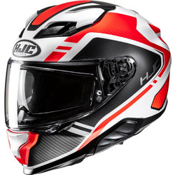 HJC F71 Tozz MC1 Black Red Κράνος Μηχανής Full Face 1450gr