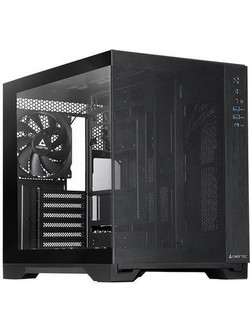 Chieftec Visio Air Mesh Black Cube Κουτί Υπολογιστή με Πλαϊνό Παράθυρο