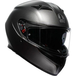 AGV K3 Matte Luna Grey Κράνος Μηχανής Full Face 1500gr