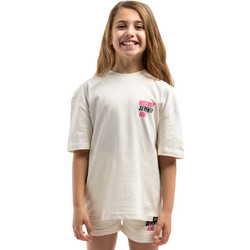 District75 Παιδικό T-Shirt Κοντομάνικο Εκρού 125KGSS-399-092
