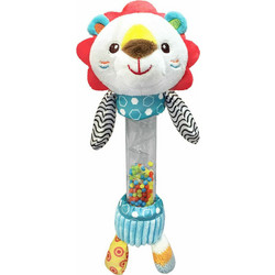 KikkaBoo Leo The Lion Κουδουνίστρα Μαράκα για Νεογέννητα