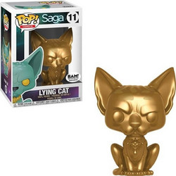Funko Pop! Comics Saga 11 Lying Cat (Gold) Exclusive