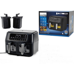Dictro Lux 06512972 Air Fryer 8lt με Διπλό Κάδο