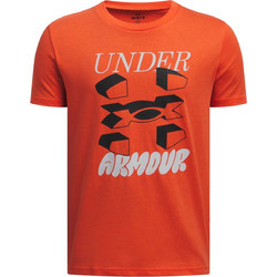 Under Armour Παιδικό T-Shirt Κοντομάνικο Πορτοκαλί 1390003-847