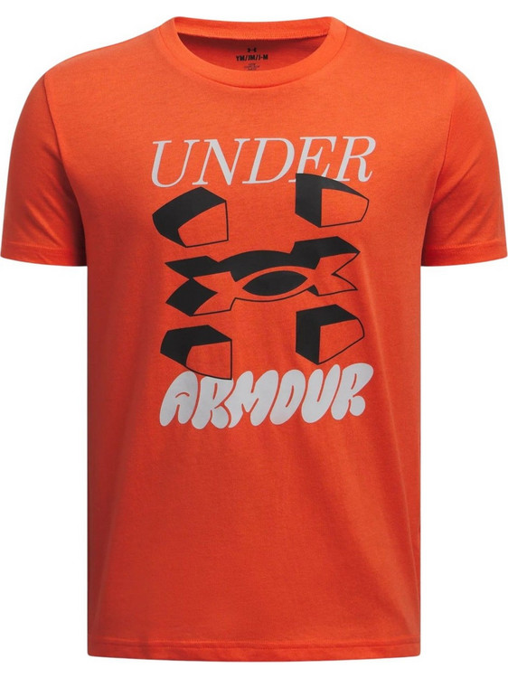 Under Armour Παιδικό T-Shirt Κοντομάνικο Πορτοκαλί 1390003-847