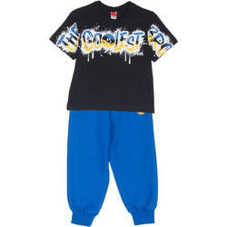 Joyce Παιδικό Σετ για Αγόρι Καλοκαιρινό Μαύρο Royal Blue 2512111