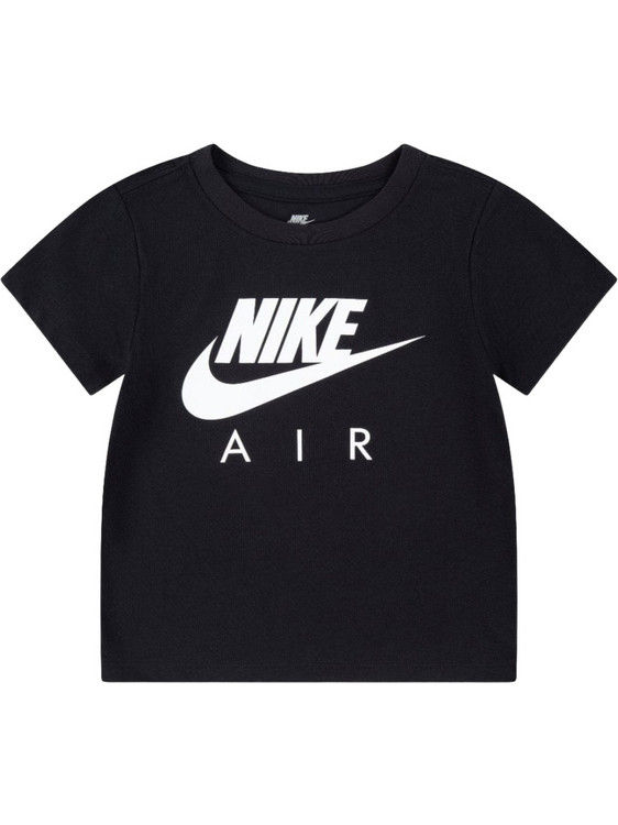 Nike Παιδικό T-Shirt Μαύρο Λευκό 36M812-023