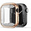 Dux Ducis Samo Πλαστική Θήκη με Προστασία Οθόνης για Apple Watch 7 / 8 45mm Ροζ Χρυσή