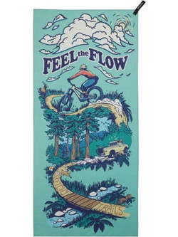PackTowl Πετσέτα Θαλάσσης Microfiber Πράσινη 64x137cm 14230