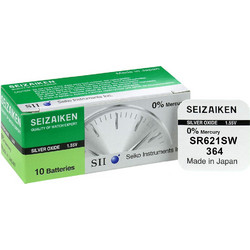 Seiko SEIZAIKEN 364/LR60/164/364F/363/LR620/L1142/L621/D186/G1/AG1 1τμχ