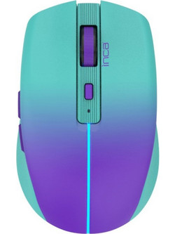 Inca IWM-511RM Ασύρματο Bluetooth Ποντίκι Light Blue Purple