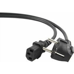 Gembird PC-186 Καλώδιο Τροφοδοσίας Schuko to IEC C13 1.8m