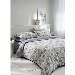 Vesta Σετ Σεντόνια Μονά Βαμβακοσατέν 170x270 Como 2 Grey