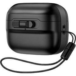 ESR Pulse Halolock MagSafe Θήκη Σιλικόνης για Apple AirPods Pro 1 / 2 Μαύρη