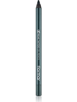 Flormar Extreme Tattoo 03 Deep Green Μολύβι Ματιών Αδιάβροχο 1.2gr