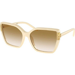 Tory Burch TB9076U 198713 Γυναικεία Γυαλιά Ηλίου Πεταλούδα Κοκάλινα Λευκά με Καφέ Φακό