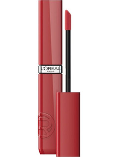L'Oreal Paris Infaillible Le Laque Resistance 215 Drunk In Rose Long Lasting Matte Κραγιόν Liquid 4.3ml