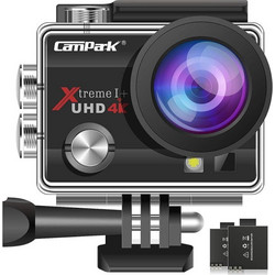 Campark ACT74 Action Camera 4K Ultra HD Υποβρύχια με WiFi και Οθόνη 2" Μαύρη