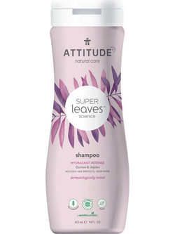 Attitude Super Leaves Quinoa & Jojoba Φυτικό Σαμπουάν για Ξηρά & Ταλαιπωρημένα Μαλλιά 473ml