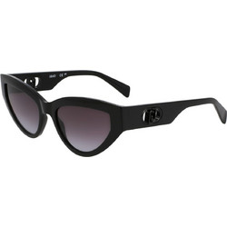 Liu Jo LJ800S 001 Γυναικεία Γυαλιά Ηλίου Cat Eye Κοκάλινα Μαύρα με Μαύρο Degradee Φακό