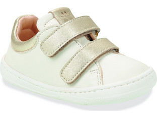 Easy Παιδικά Sneakers Μπεζ Χρυσά ALZ50K-19