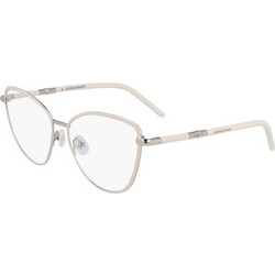 Longchamp LO2156 771 Γυναικείος Σκελετός Γυαλιών Οράσεως Μεταλλικός Άσπρος