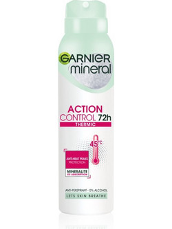 Garnier Mineral Action Control Thermic Γυναικείο Αποσμητικό Spray 72h 150ml