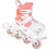 Tempish RS Ton Duo Led Inline Αυξομειούμενα Rollers Παιδικά Λευκά Πορτοκαλί