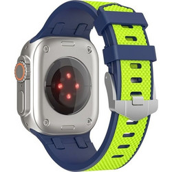 WiWu Kylin Λουράκι Σιλικόνης Fluorescent Green (Apple Watch 42 / 44 / 45 / 49mm)
