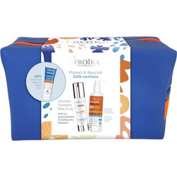 Froika Protect & Nourish Premium Sunscreen SPF50+ 50ml + Hydrating Fluid SPF50+ 250ml + After Sun Repairing Cream 150ml + Blue Bag
