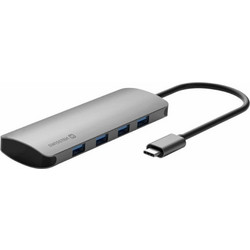 Swissten 8-in-1 USB-C Docking Station με HDMI PD Ethernet