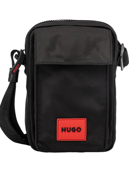 Hugo Boss Ανδρική Τσάντα Ώμου / Χιαστί Μαύρη 50540250-002