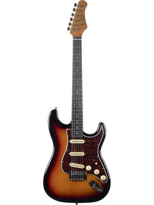 Eko Guitars ST300 Ηλεκτρική Κιθάρα ST Style με Μαγνήτες SSS & Ταστιέρα Indian Laurel Sunburst