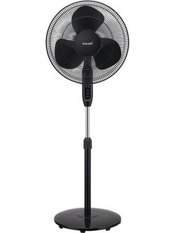 Nakassi N40PFB25G Ανεμιστήρας Δαπέδου Ορθοστάτης 45cm 40W με Τηλεχειριστήριο