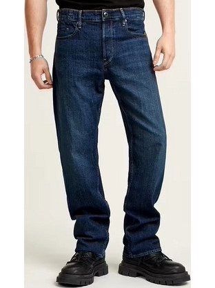 G-Star RAW Ανδρικό Τζιν Παντελόνι Ελαστικό Κανονική Εφαρμογή Navy Μπλε D23691-D594-G334