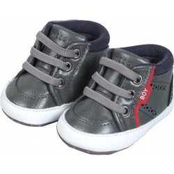 Chicco Βρεφικά Sneakers Αγκαλιάς Ανθρακί 72091-950