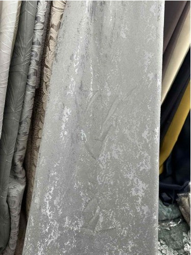 Ehome Κουρτίνα Παραθύρου Floral με Τρέσα 270x270 660-11 Γκρι