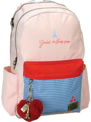 Gim Emily In Paris Σχολική Τσάντα Πλάτης Πολύχρωμη 351-02034