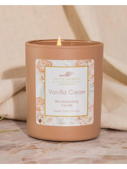 Little Secrets Vanilla Cream Skin Moisturizing Κερί Μασάζ 160ml