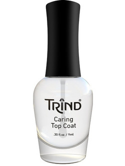 Trind Caring Top Coat Gloss Βερνίκι Νυχιών 9ml