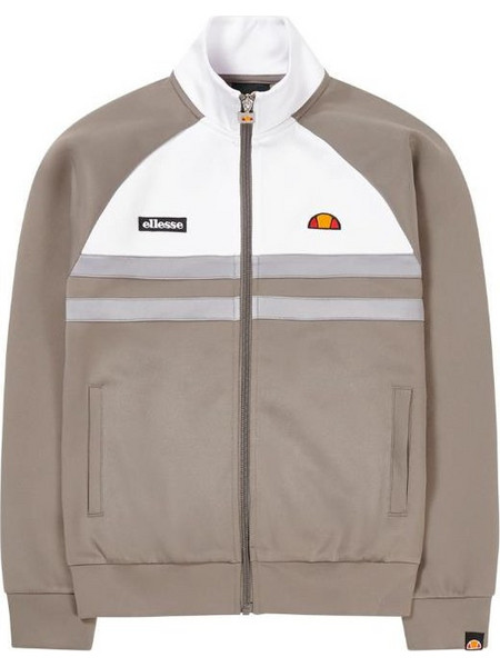 Ellesse Παιδική Ζακέτα Φούτερ με Φερμουάρ Μπεζ Καφέ S3X21210-109