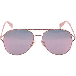 Marc Jacobs MARC168S EYR0J Ανδρικά Γυαλιά Ηλίου Aviator Μεταλλικά Χρυσά με Μωβ Φακό