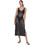 Milena By Paris Γυναικείο Φόρεμα Παραλίας Μακρύ Μαύρο 40278